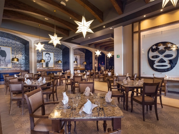 Official Air Canada Vacations all-inclusive resort restaurant