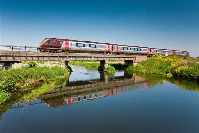 British passenger railway journey planned with a BritRail Pass