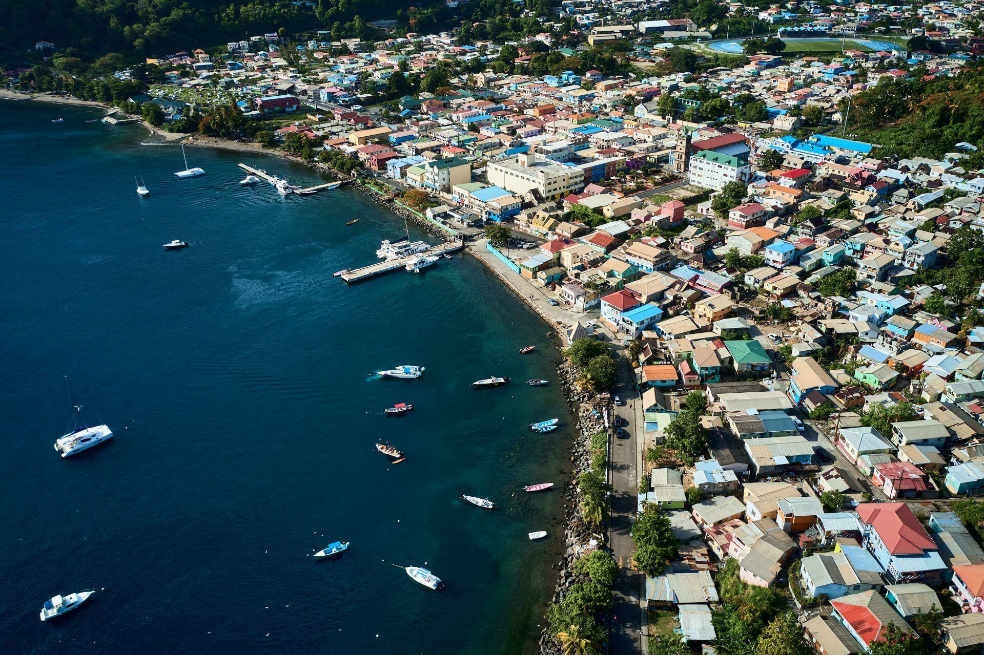 Official Caribbean tourism imagery for Saint Lucia