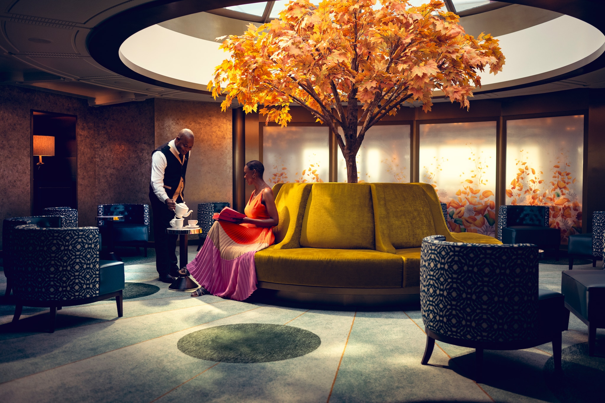 Official Cunard Ocean-Liner Cabin Placement Expertise