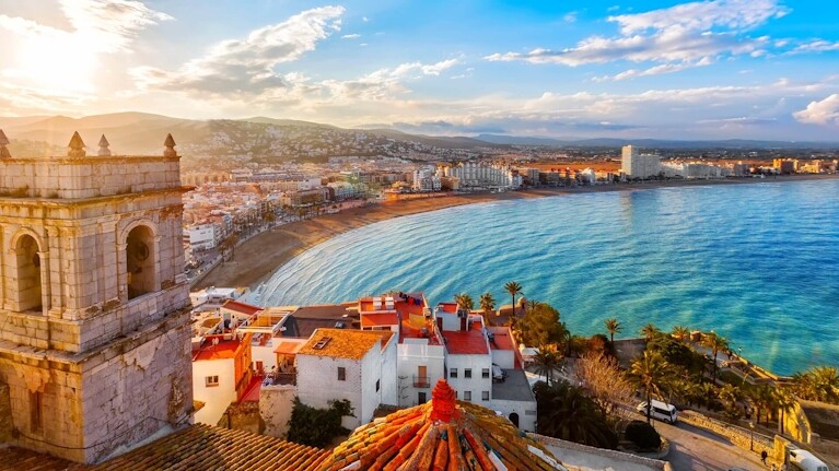 Spanish coast from Eurail's official destination collection