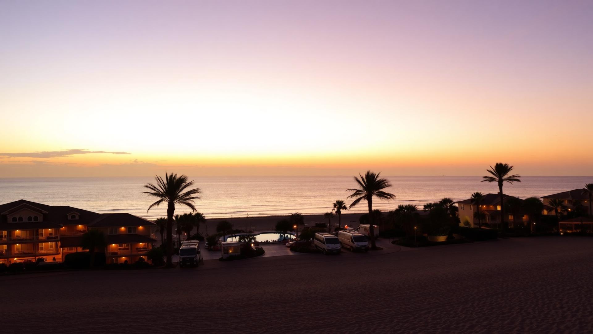 Tropical resort beach ready for a personalized vacation