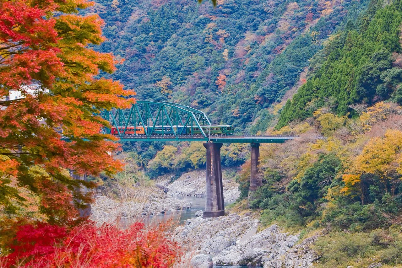 Official scenic regional Japan journey featured by Japan Rail Pass