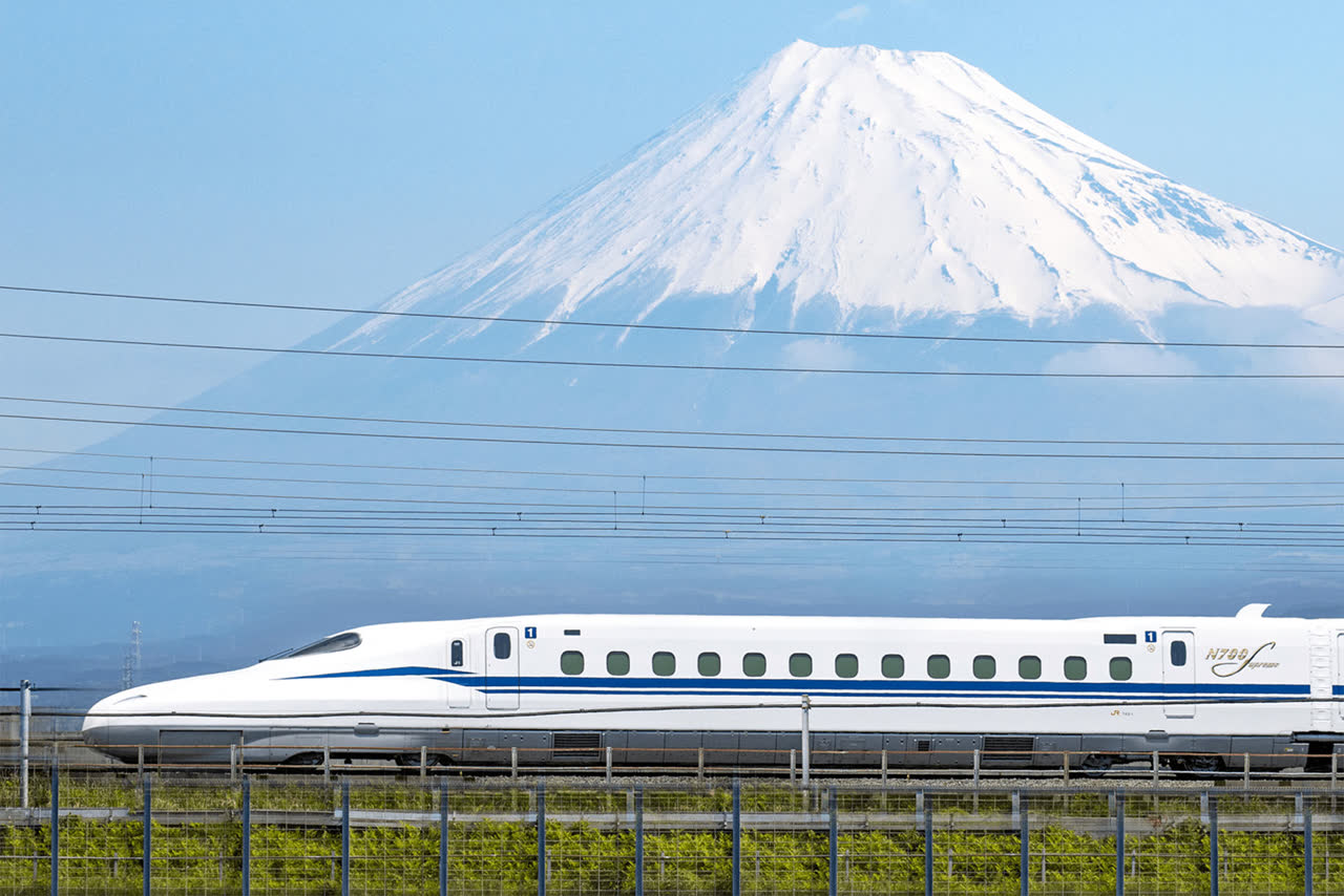 Japanese railway journey planned with a Japan Rail Pass