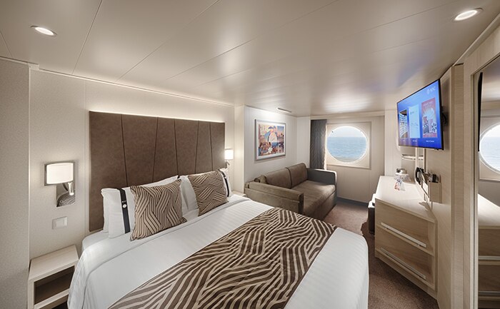 Official MSC Cruises Ocean View Stateroom
