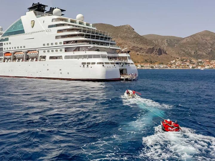 Official Seabourn Marina Day in Monemvasia Greece