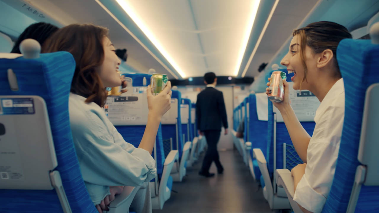 Official Tokaido Shinkansen passenger carriage