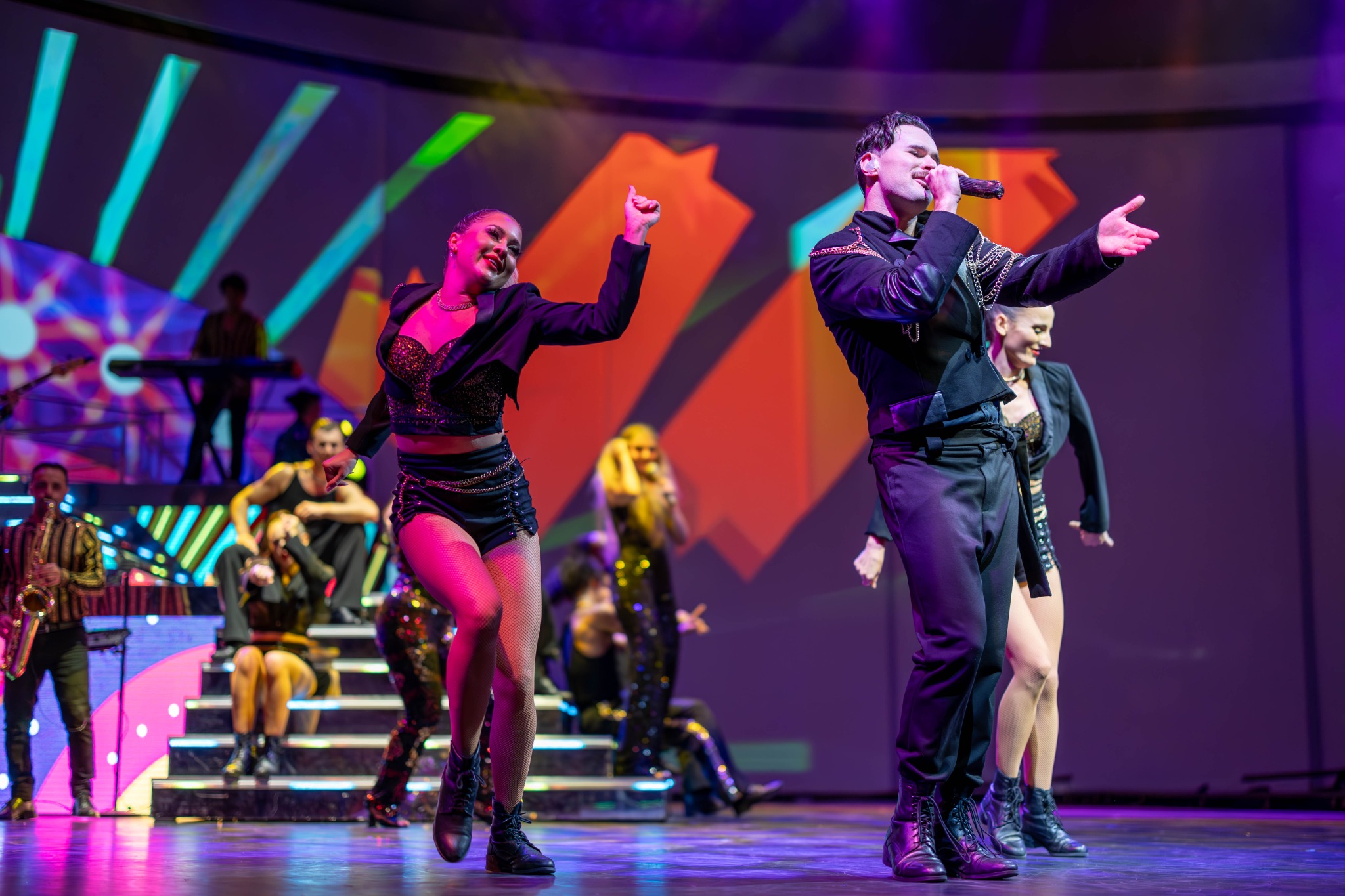 Royal Caribbean live stage entertainment